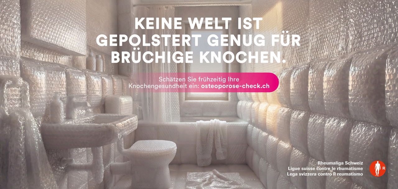 Rheumaliga Switzerland launches national osteoporosis campaign